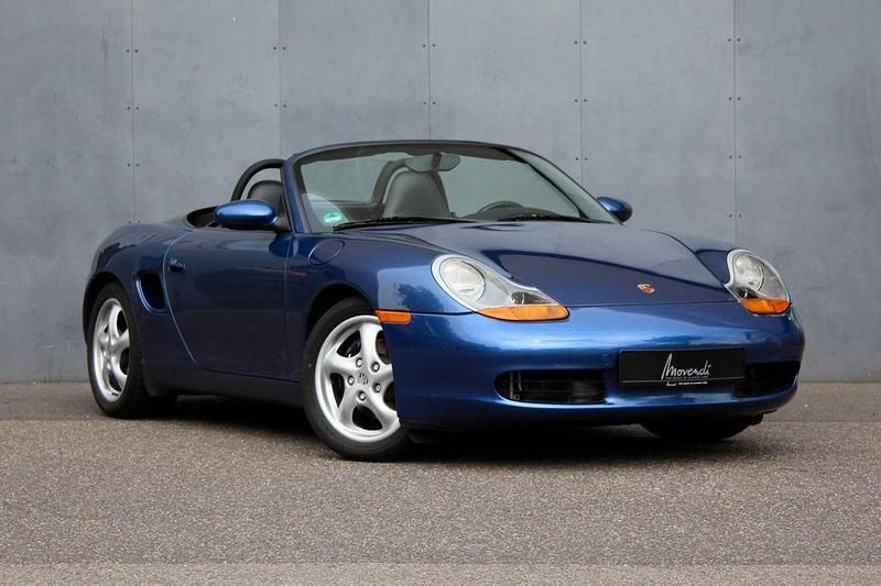 Blau Gebraucht 1997 Porsche Boxster Cabrio | 29.900 € - Bild 1/4