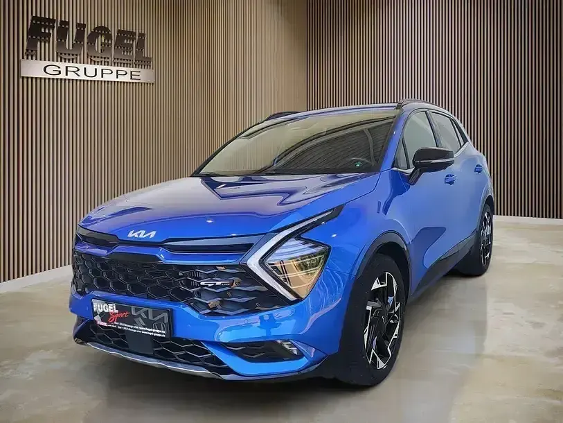Gebraucht Kia Sportage GT-Line 179 PS (131 kW) 2023 Blue flame met. SUV