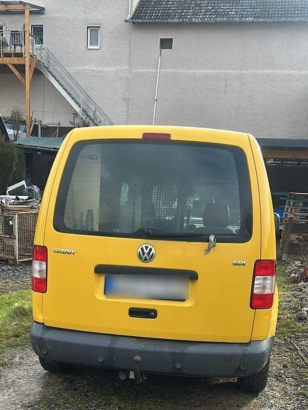 Gebraucht VW Caddy 70 PS (51 kW) 2010 Gelb Van / Kleinbus