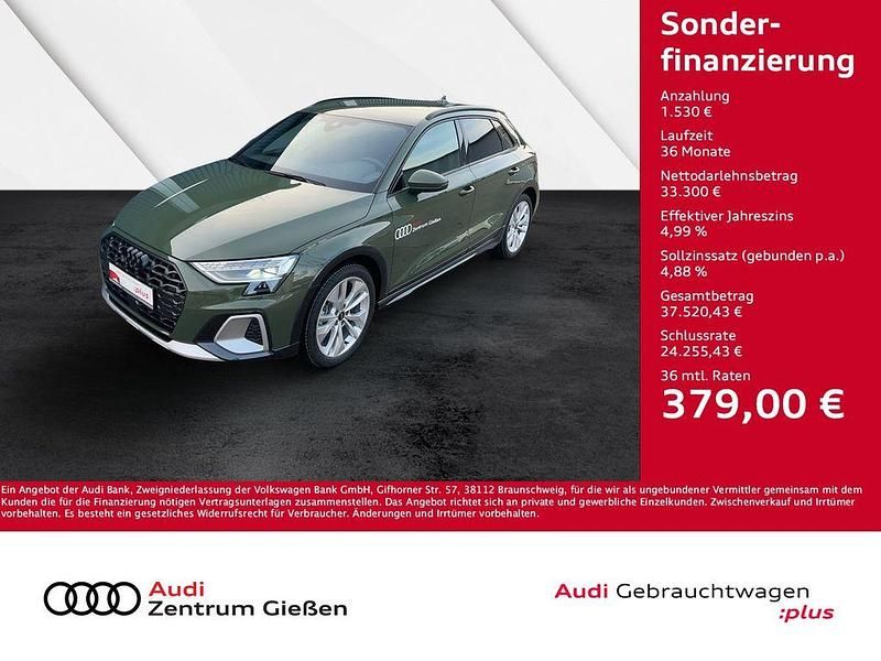 Distriktgrün metallic Gebraucht 2024 Audi A3 Ambiente Limousine | 34.830 € (Etwas zu teuer) - Bild 1/4