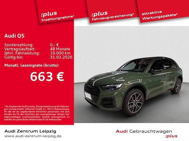 Distriktgrün metallic Gebraucht 2025 Audi Q5 Advanced Plus SUV | 49.990 € (Superpreis) - Bild 1/3