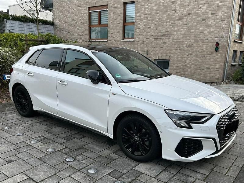 Gebraucht Audi A3 S-Line 150 PS (110 kW) 2021 Weiß Limousine