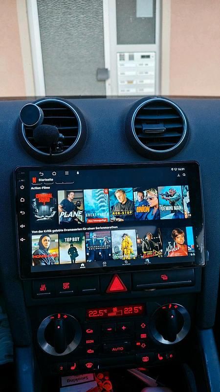 Gebraucht Audi A3 S-Line 140 PS (102 kW) 2008 Schwarz Kleinwagen