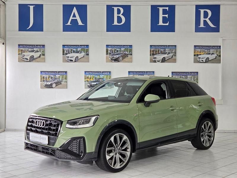 Gebraucht Audi Q2 S-Line 150 PS (110 kW) 2021 Grün SUV