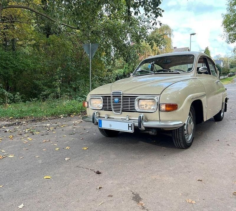 Beige Gebraucht 1970 Saab 96 Limousine | 5.900 € - Bild 1/4