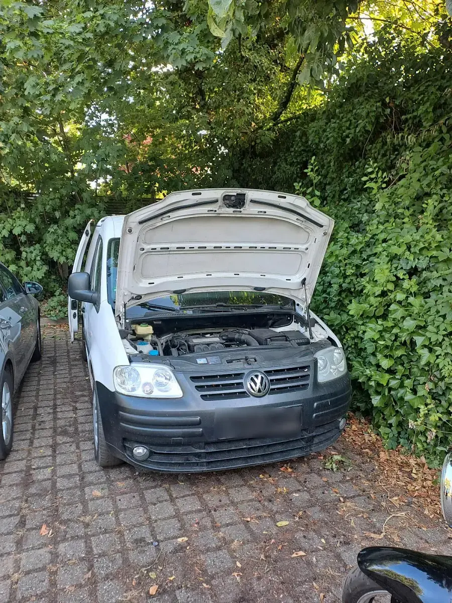 Gebraucht VW Caddy 101 PS (74 kW) 2007 Weiß Van / Kleinbus