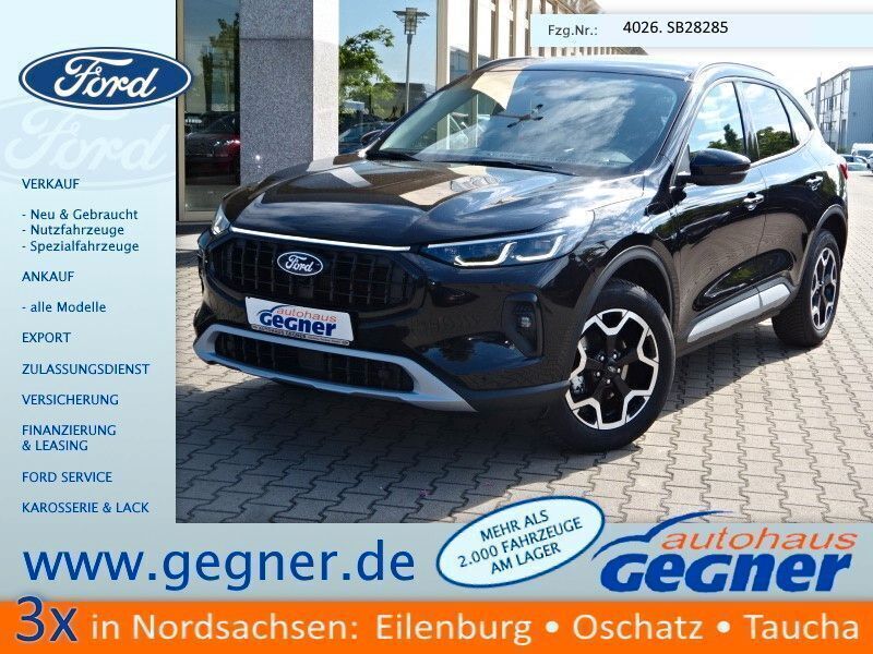 Schwarz Neu 2025 Ford Kuga Active SUV | 35.840 € (Superpreis) - Bild 1/4