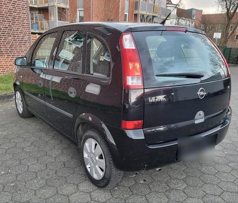 Gebraucht Opel Meriva 101 PS (74 kW) 2004 Schwarz Van / Kleinbus