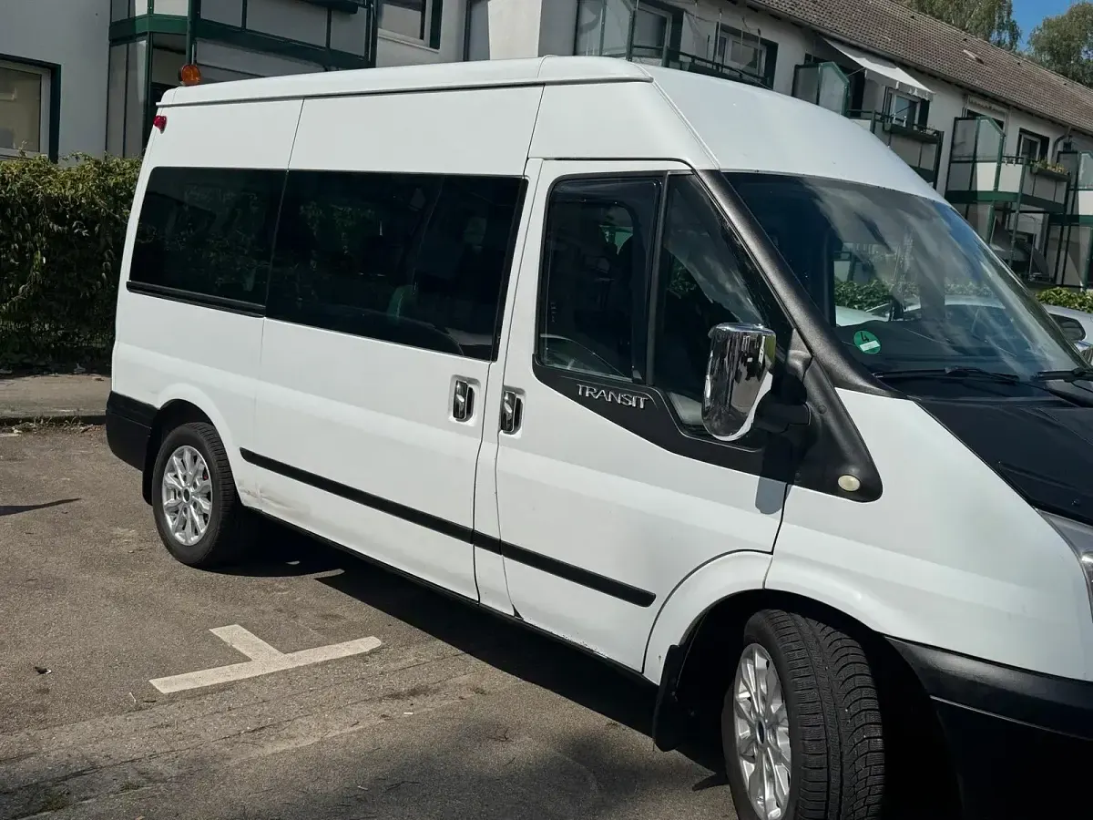 Gebraucht Ford Transit 125 PS (91 kW) 2011 Weiß Van / Kleinbus