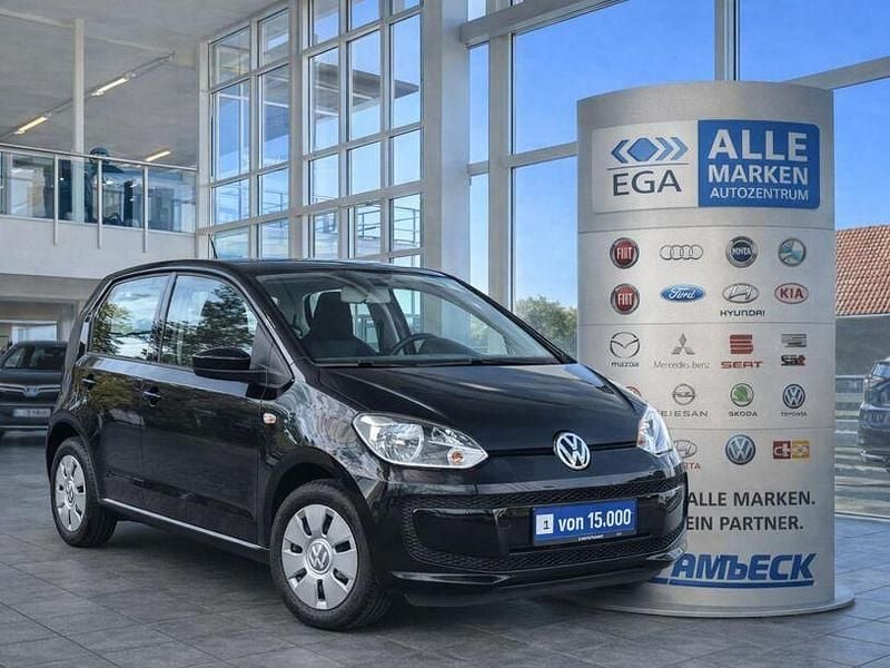 Gebraucht VW up! move up! 60 PS (44 kW) 2016 Black pearl Kleinwagen