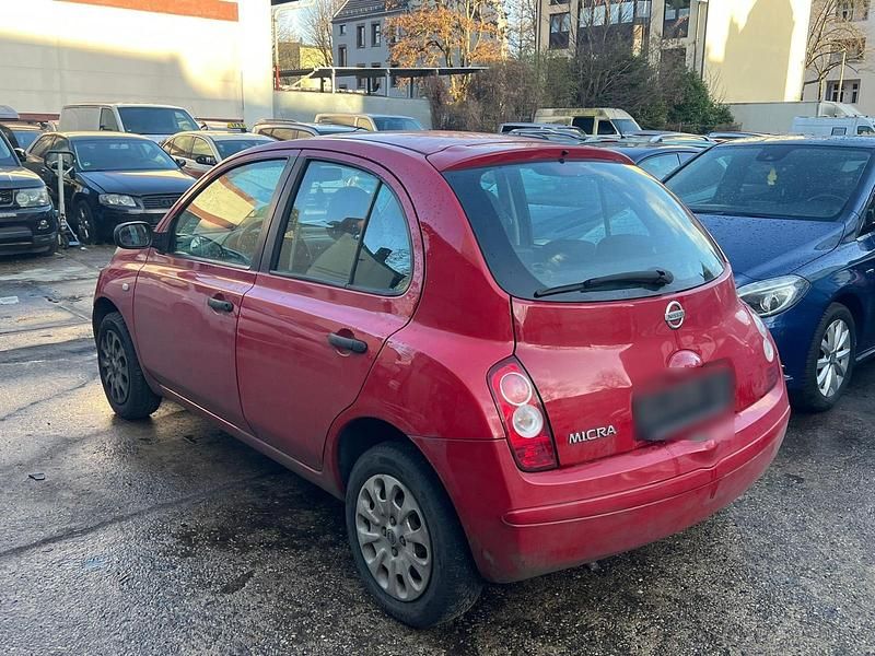 Gebraucht Nissan Micra 2009 Rot Kleinwagen