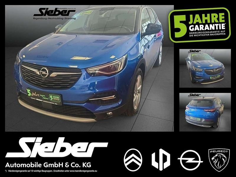 Topas blau Gebraucht 2018 Opel Grandland X Ultimate SUV | 15.790 € (Fairer Preis) - Bild 1/4