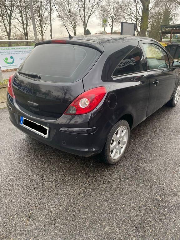 Gebraucht Opel Corsa Edition 80 PS (58 kW) 2008 Schwarz Kleinwagen