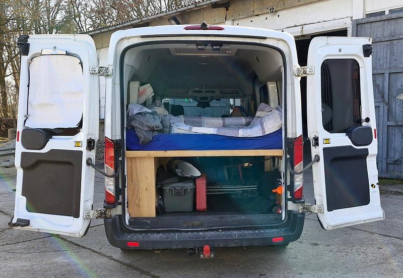Gebraucht Ford Transit 170 PS (125 kW) 2017 Weiß Van / Kleinbus