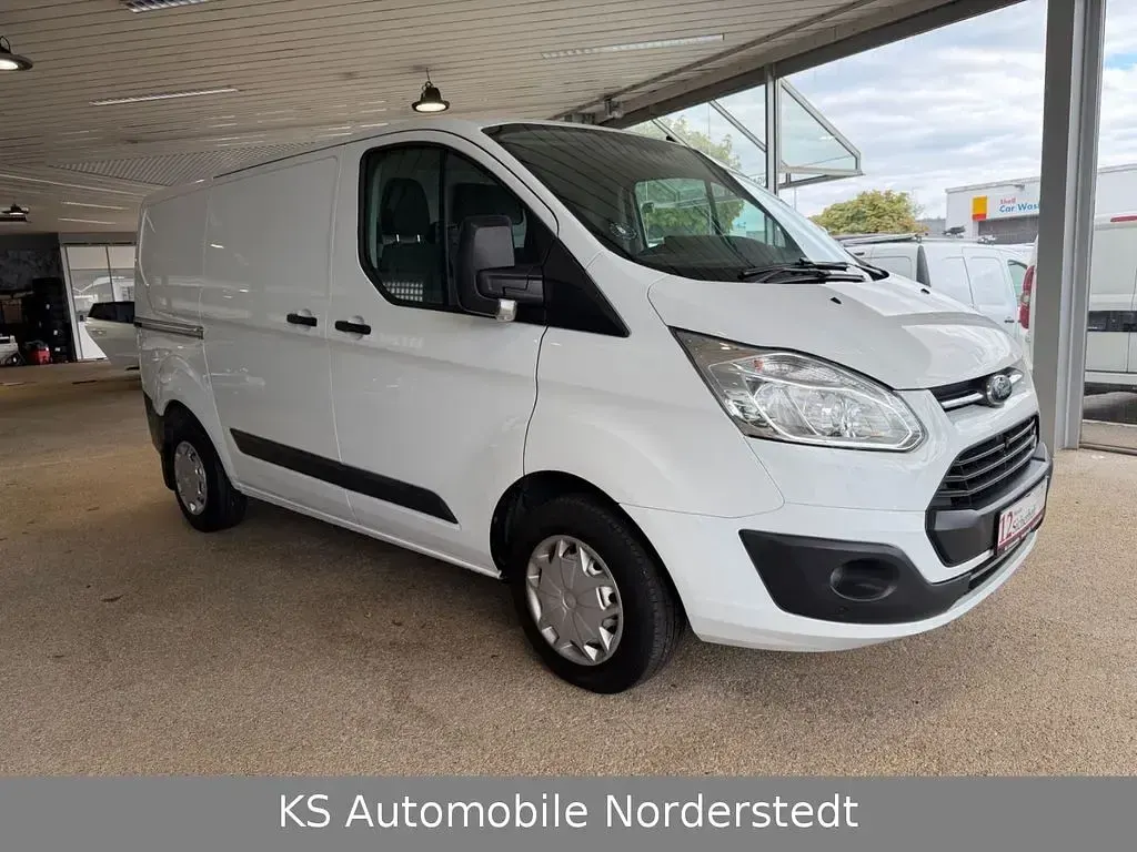 Gebraucht Ford Transit Custom Trend 131 PS (96 kW) 2018 Weiß Van / Kleinbus