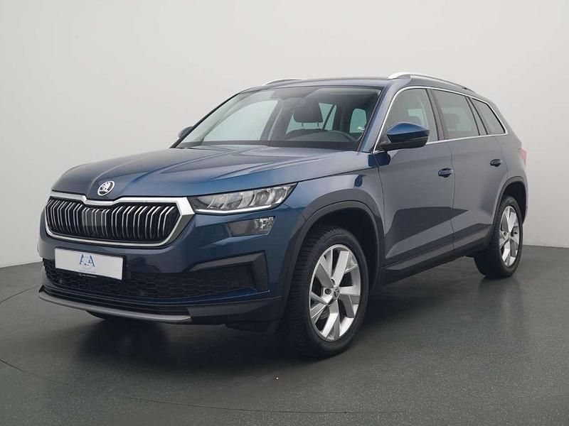 Blau Gebraucht 2022 Skoda Kodiaq Style SUV | 29.870 € (Fairer Preis) - Bild 1/3