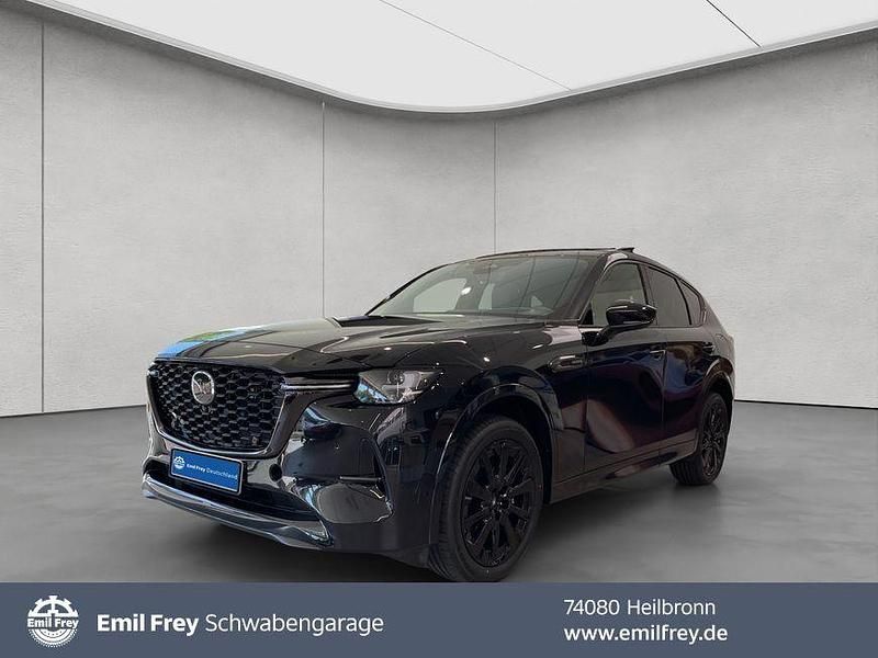 Jet black metallic Neu 2025 Mazda CX-60 Homura-Line SUV | 67.150 € - Bild 1/4