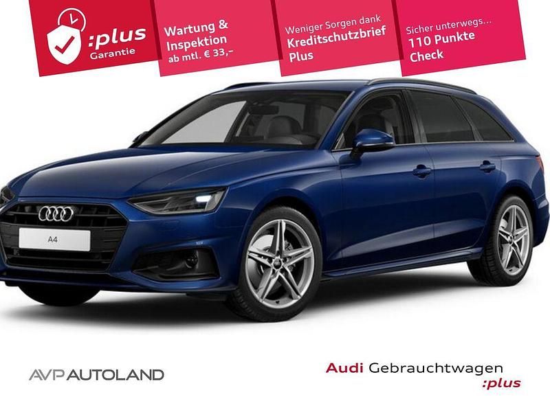 Navarrablau Gebraucht 2023 Audi A4 Advanced Plus Kombi | 30.895 € (Fairer Preis) - Bild 1/4
