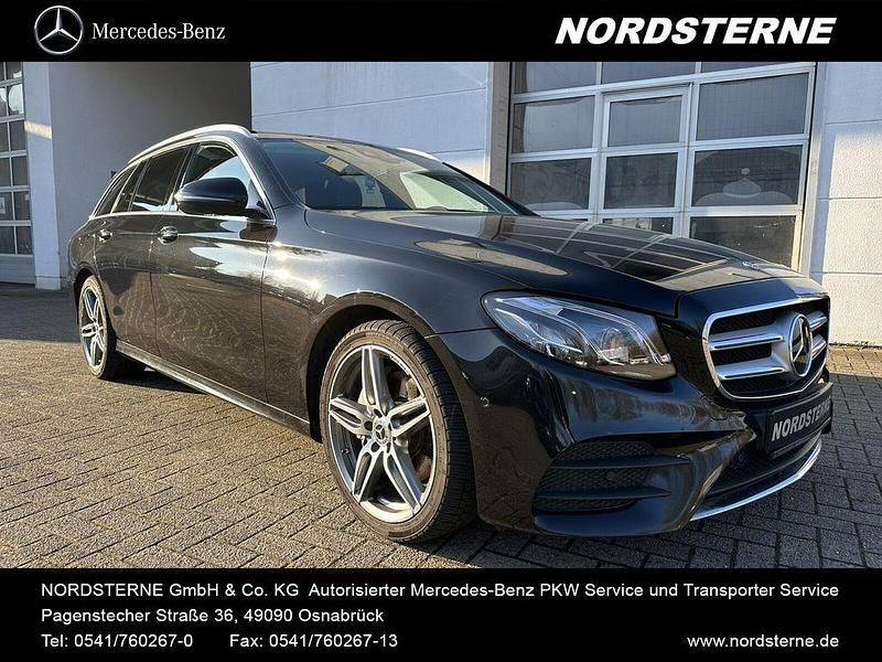 Gebraucht Mercedes E220 AMG 194 PS (142 kW) 2018 Schwarz Kombi