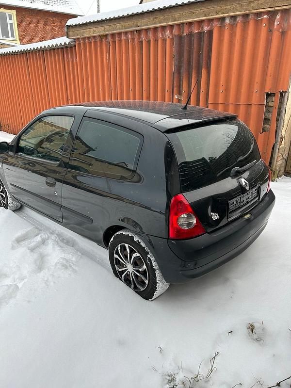 Gebraucht Renault Clio II 2005 Schwarz Kleinwagen
