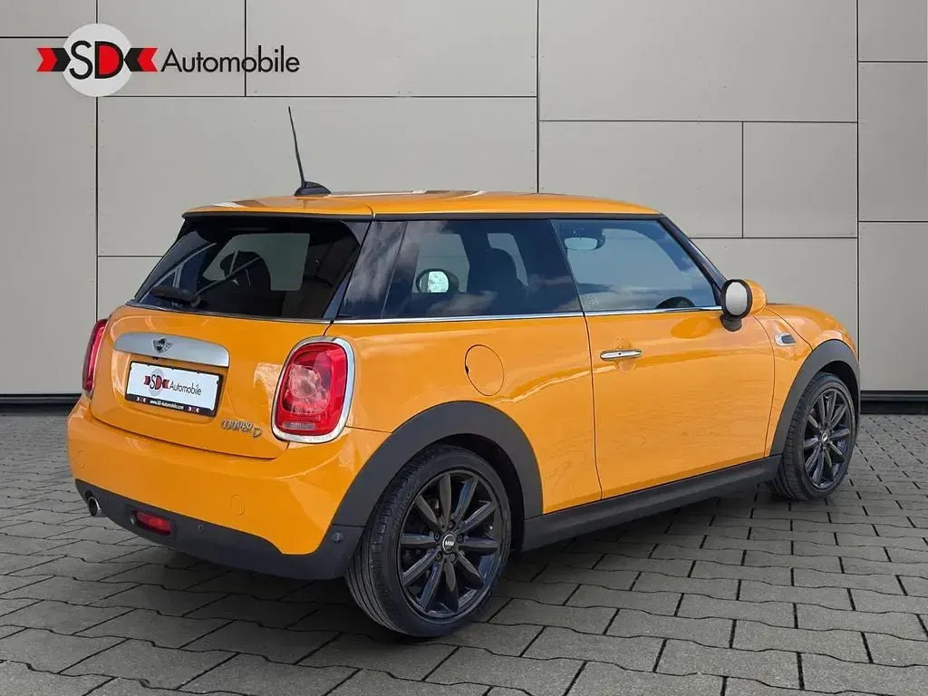Gebraucht Mini Cooper D 116 PS (85 kW) 2014 Orange Kleinwagen