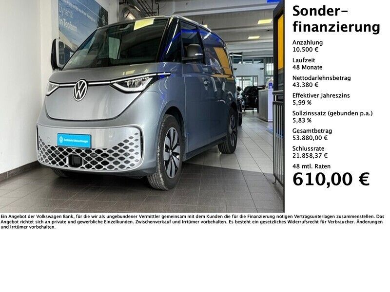 Gebraucht VW ID. Buzz 150 kW (204 PS) 2024 Monosilber metallic Van / Kleinbus