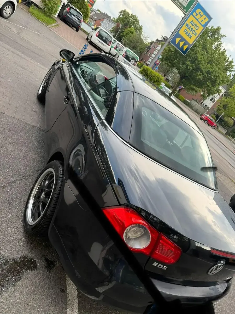 Occasion VW Eos S 140 PK (102 kW) 2007 Zwart Cabriolet