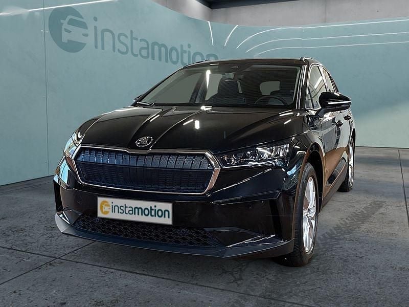 Schwarz Gebraucht 2024 Skoda Enyaq iV SUV | 33.499 € (Fairer Preis) - Bild 1/4