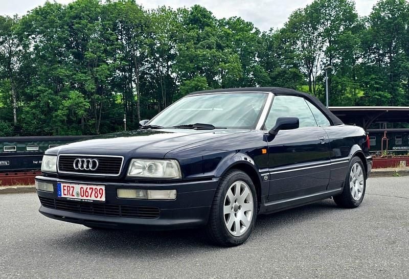 Blau Gebraucht 1997 Audi 80 Cabrio | 9.990 € (Etwas zu teuer) - Bild 1/4