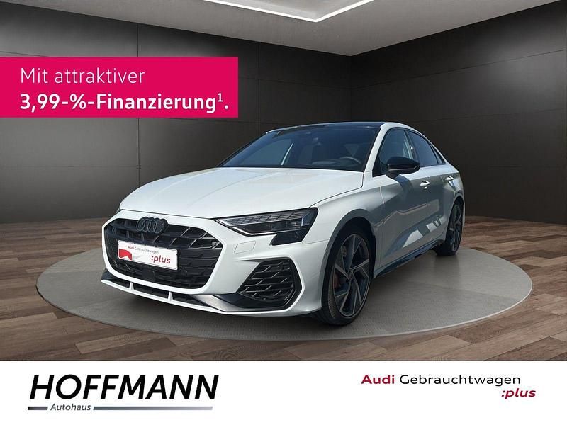 Weiß Gebraucht 2024 Audi S3 Ambiente Limousine | 47.850 € (Teuer) - Bild 1/3