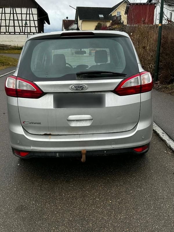 Gebraucht Ford Grand C-Max 115 PS (84 kW) 2012 Silber Van / Kleinbus