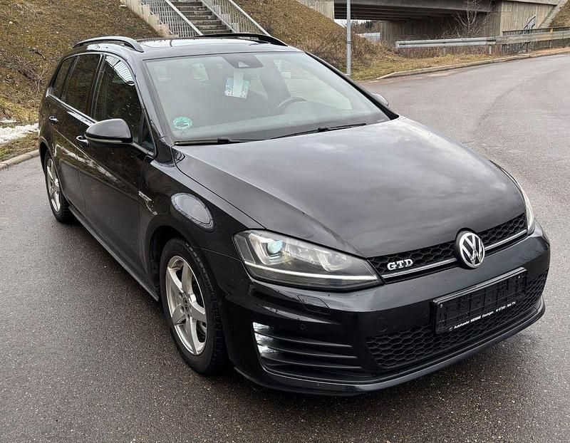 Gebraucht VW Golf VII GTD 184 PS (135 kW) 2016 Schwarz Kombi