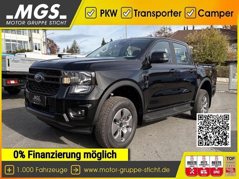 Schwarz Neu 2025 Ford Ranger XLT Abholung | 48.888 € - Bild 1/4