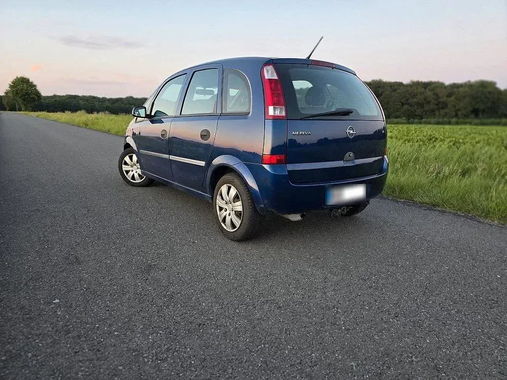 Gebraucht Opel Meriva 101 PS (74 kW) 2003 Blau Van / Kleinbus