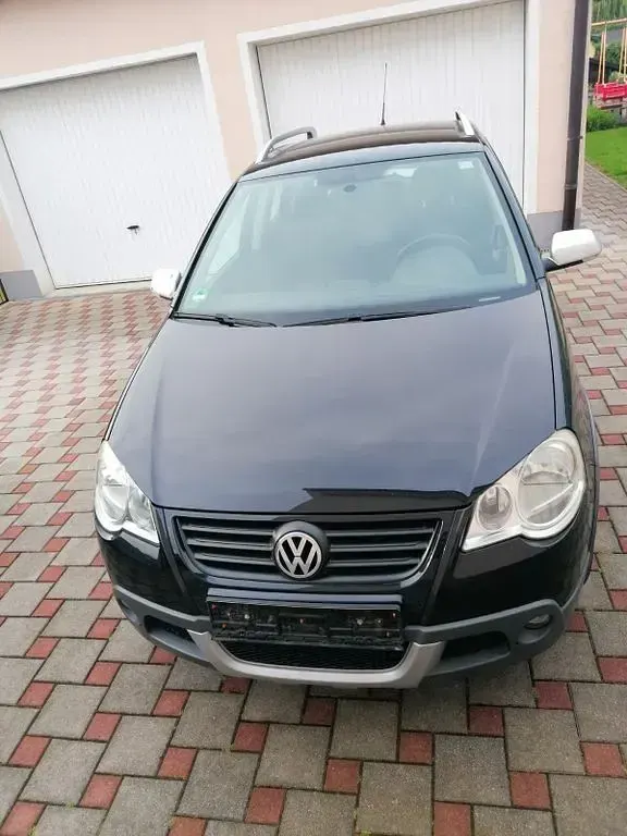 Gebraucht VW Polo Cross 69 PS (50 kW) 2009 Schwarz Kleinwagen