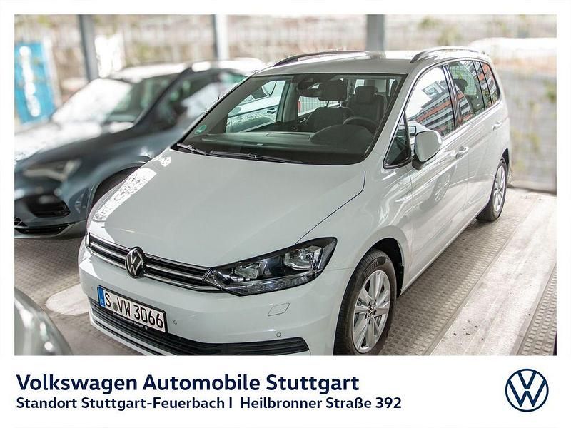 Pure white Gebraucht 2025 VW Touran Comfortline Van / Kleinbus | 33.990 € (Fairer Preis) - Bild 1/4