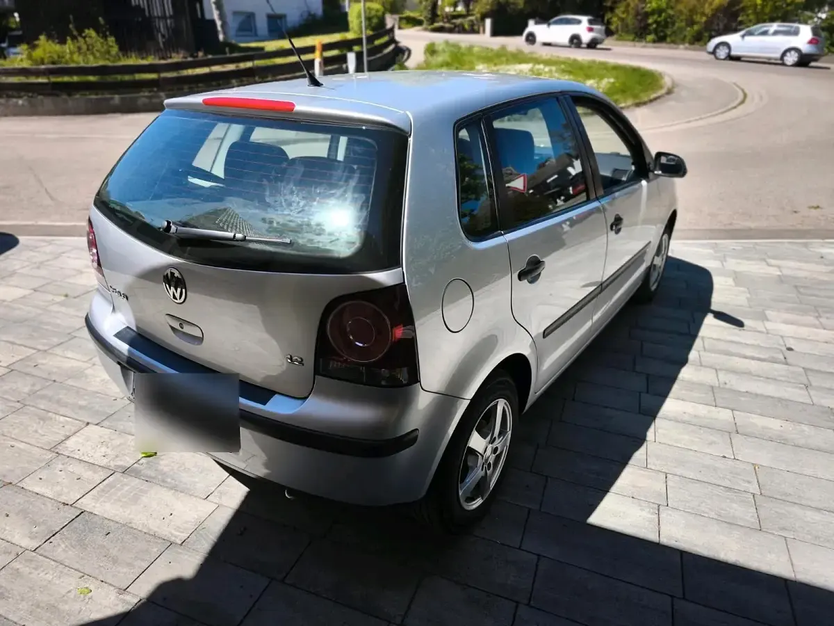 Gebraucht VW Polo 69 PS (50 kW) 2008 Silber Kleinwagen