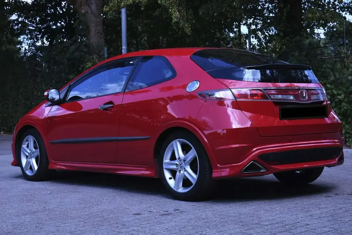 Gebraucht Honda Civic Type S 140 PS (102 kW) 2009 Rot Limousine