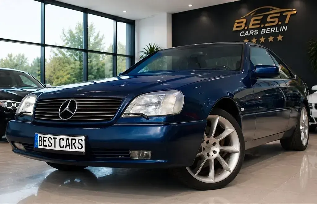Gebraucht Mercedes CL500 320 PS (235 kW) 1995 Blau Coupé