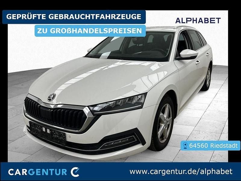 Candyweiss uni Gebraucht 2020 Skoda Octavia First Edition Kombi | 16.997 € (Guter Preis) - Bild 1/2