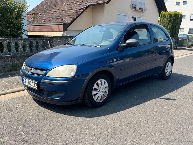 Blau Gebraucht 2006 Opel Corsa Limousine | 750 € (Superpreis) - Bild 1/4