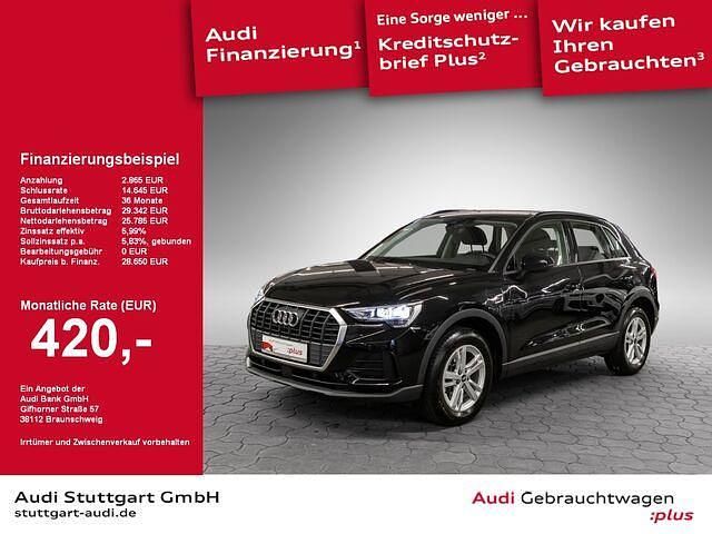 Mythosschwarz metallic Gebraucht 2022 Audi Q3 Design SUV | 28.650 € (Fairer Preis) - Bild 1/1