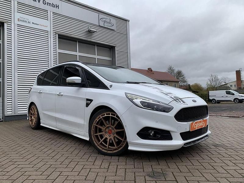 Gebraucht Ford S-MAX ST-Line 190 PS (139 kW) 2018 Weiß Van / Kleinbus