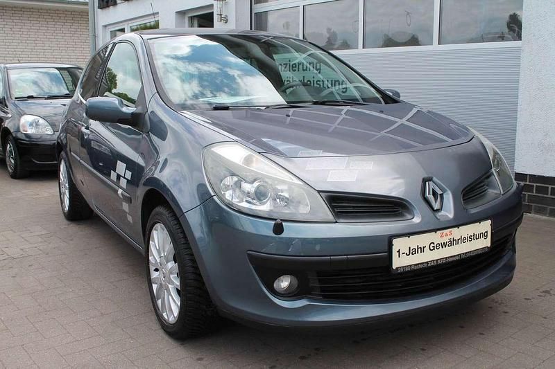 Gebraucht Renault Clio III Exception 111 PS (81 kW) 2006 Grey blue Kleinwagen