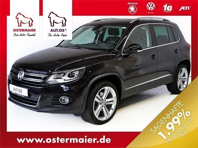 Schwarz metallic Gebraucht 2016 VW Tiguan LOUNGE SUV | 30.800 € (Teuer) - Bild 1/4