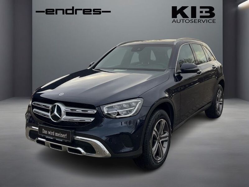 Cavansitblau metalliclack Gebraucht 2021 Mercedes GLC300e Exclusive SUV | 39.390 € (Fairer Preis) - Bild 1/2