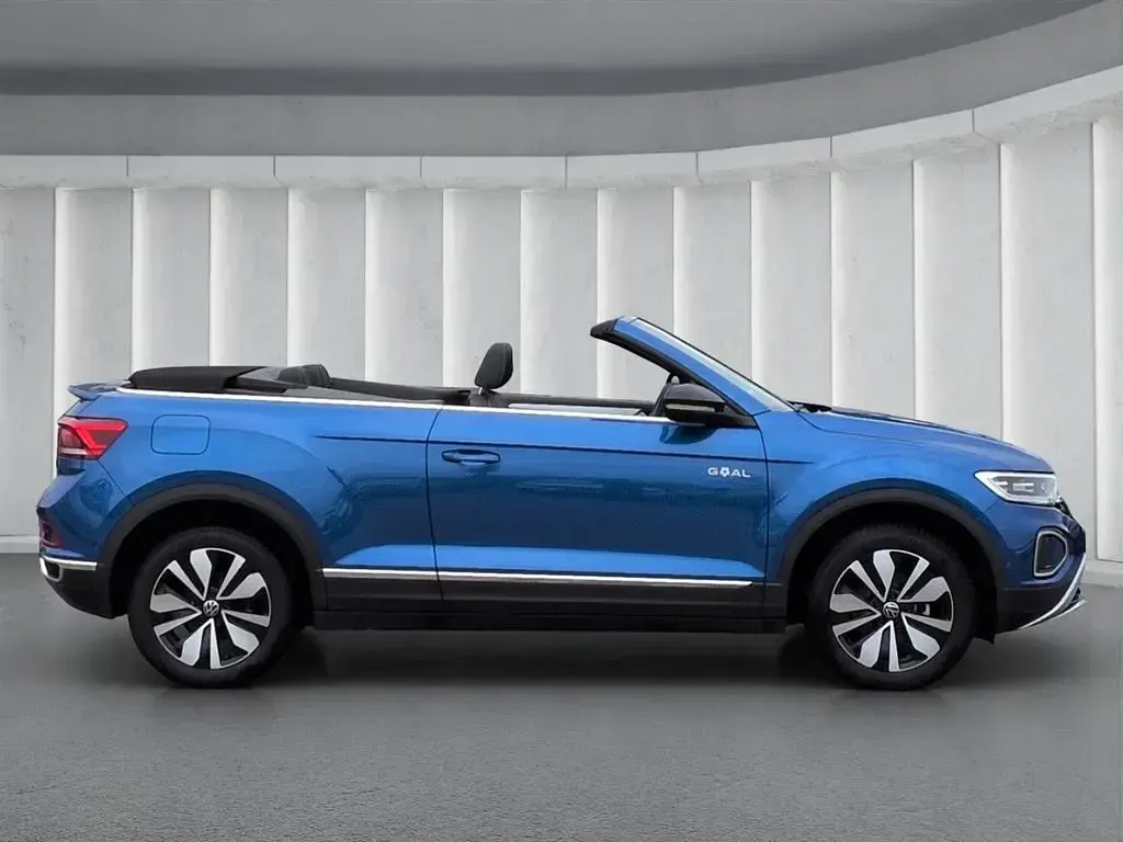Gebraucht VW T-Roc Cabriolet Goal 116 PS (85 kW) 2025 Ravennablau metallic Cabrio