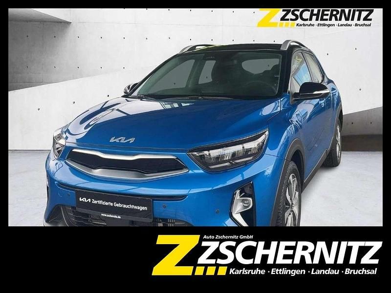 Gebraucht Kia Stonic Vision 101 PS (74 kW) 2023 (bsp) bathysblau met./schwarz SUV