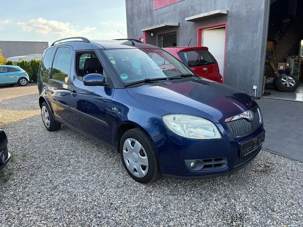 Gebraucht Skoda Roomster Style 69 PS (50 kW) 2007 Blau Van / Kleinbus