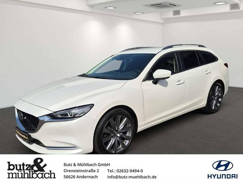Weiß Gebraucht 2018 Mazda 6 Signature Kombi | 22.980 € (Fairer Preis) - Bild 1/3